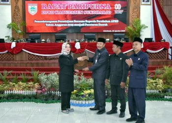 DPRD Sukoharjo dan Bupati Setujui Raperda Perubahan APBD 2025