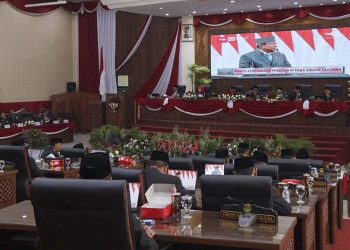 DPRD Sukoharjo Gelar Rapat Paripurna Mendengarkan Pidato Kenegaraan Presiden